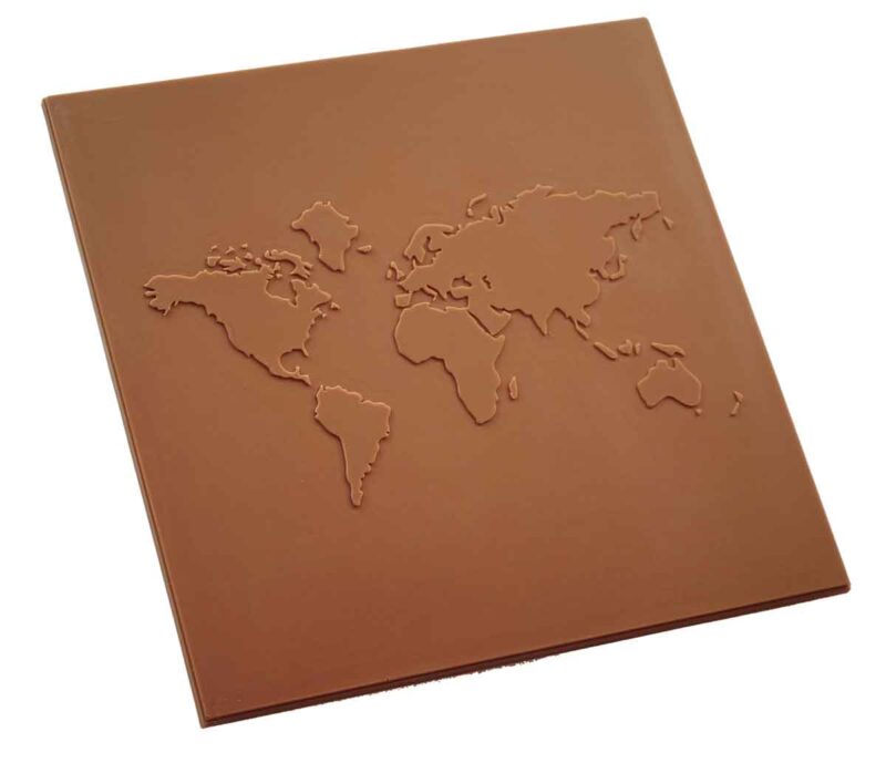Chocolate-World-Map