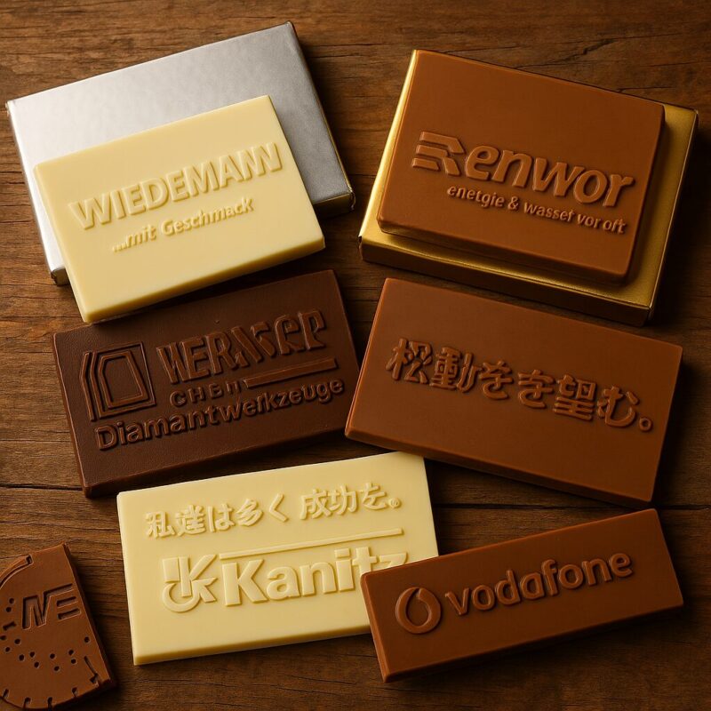 Schokologo Balance promotion chocolate favors