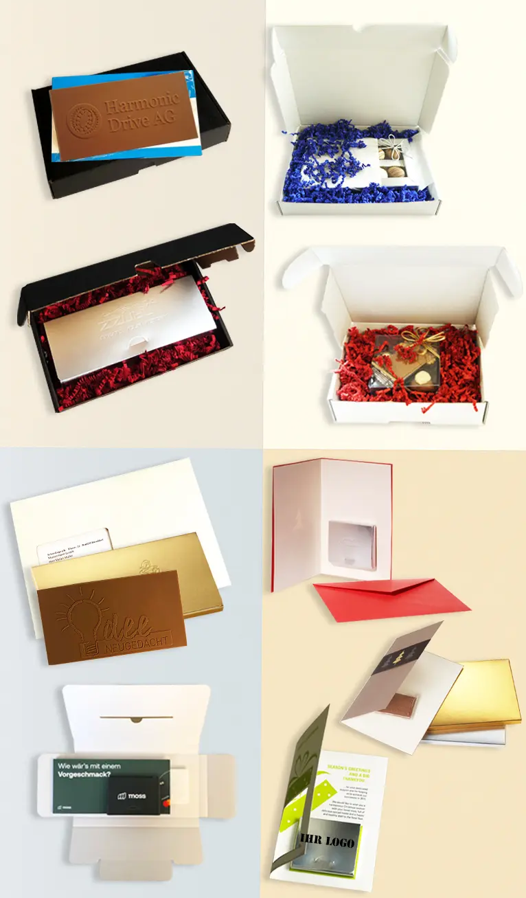 Mailing Versand Schokolade Logo